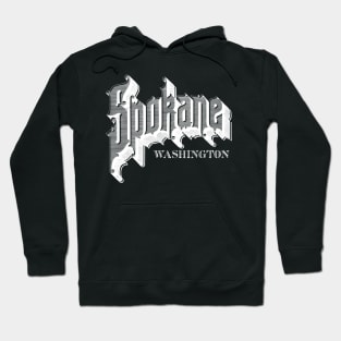 Vintage Spokane, WA Hoodie